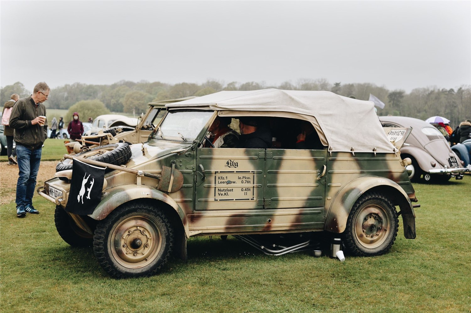 Kubelwagen at Stanford Hall 2022